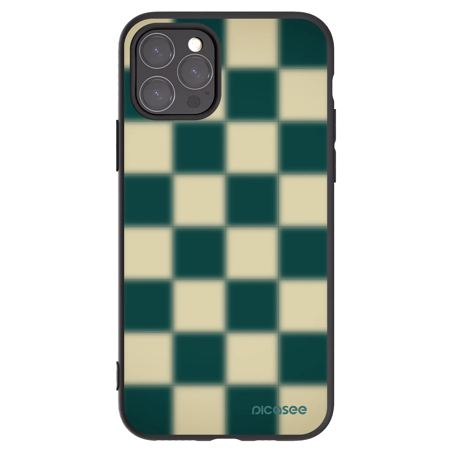 Picasee Apple iPhone 11 Pro Hülle - Schwarzes Silikon - Shadow Chess