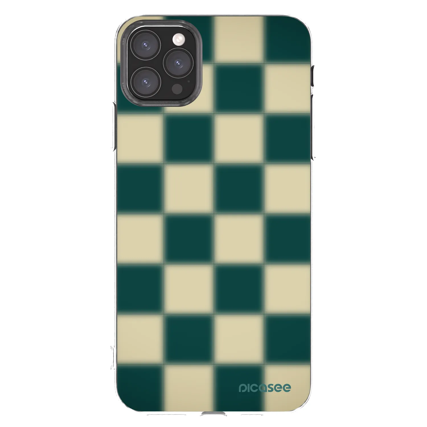 Picasee Apple iPhone 11 Pro Max Hülle - Transparentes Silikon - Shadow Chess