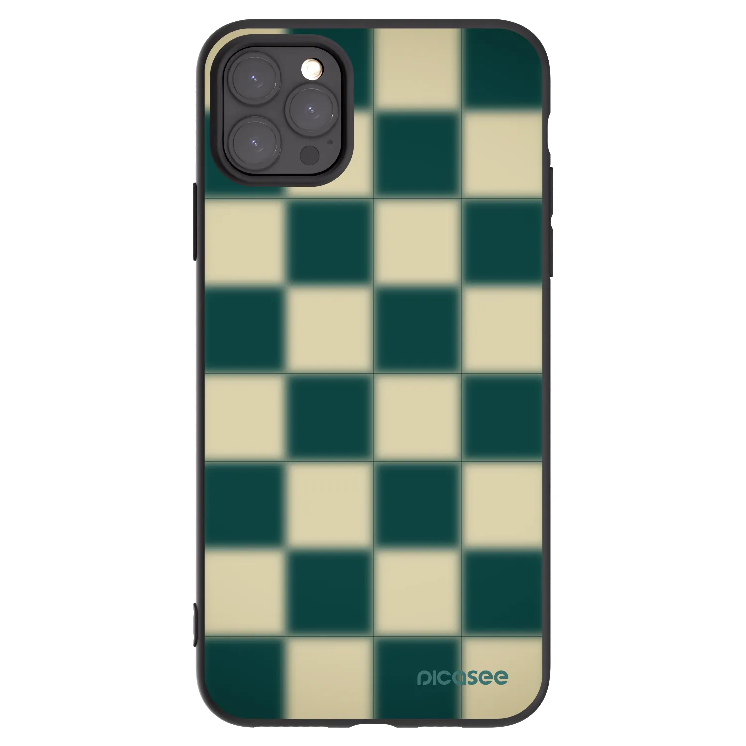 Picasee Apple iPhone 11 Pro Max Hülle - Schwarzes Silikon - Shadow Chess