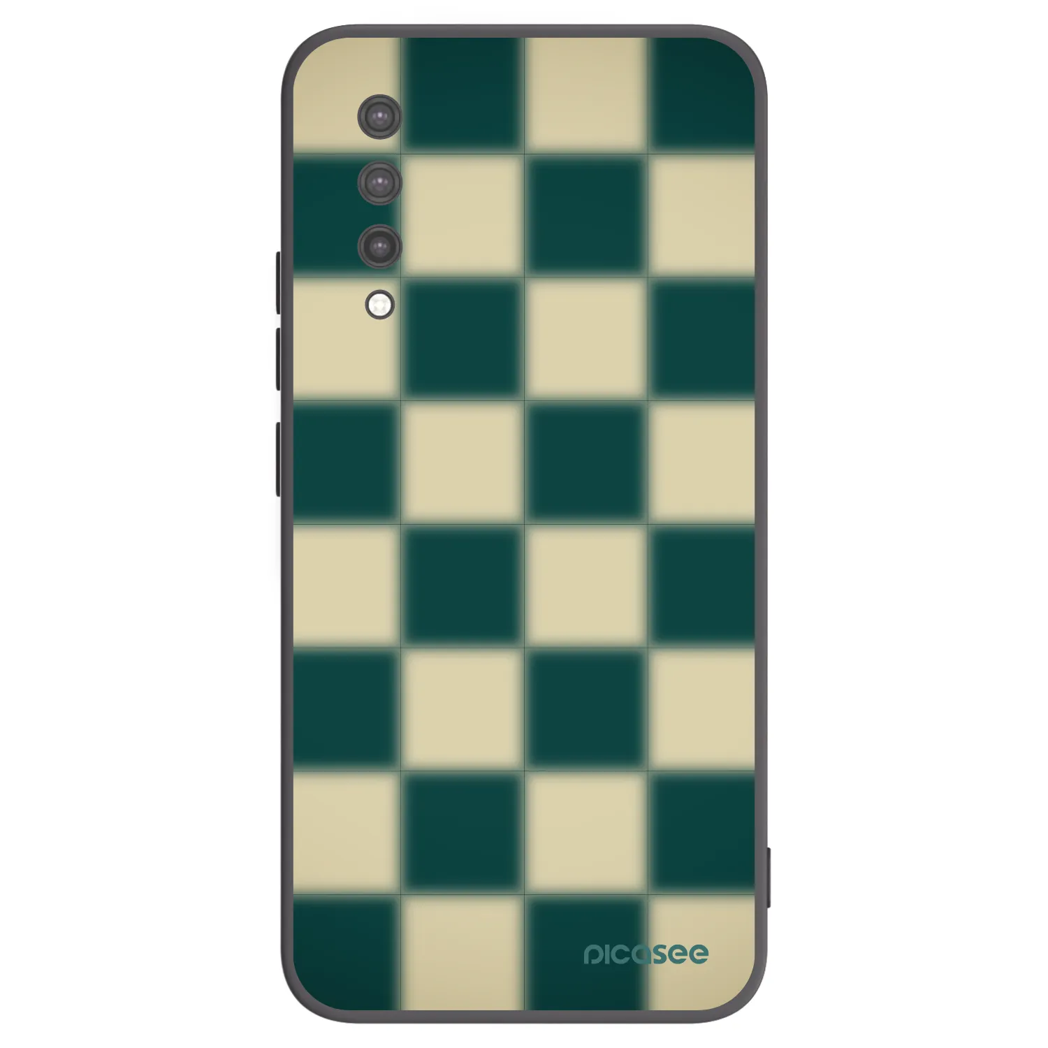 Picasee Xiaomi Mi 9 Lite Hülle - Schwarzes Silikon - Shadow Chess