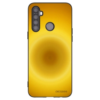 Picasee Realme 5 Hülle - Schwarzes Silikon - Solar Pulse
