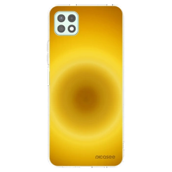 Picasee Samsung Galaxy A22 A226B 5G Hülle - Transparentes Silikon - Solar Pulse