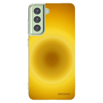 Picasee Samsung Galaxy S21 FE 5G Hülle - Transparentes Silikon - Solar Pulse