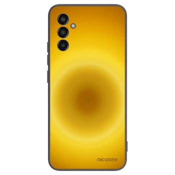 Picasee Samsung Galaxy M13 M135F Hülle - Schwarzes Silikon - Solar Pulse