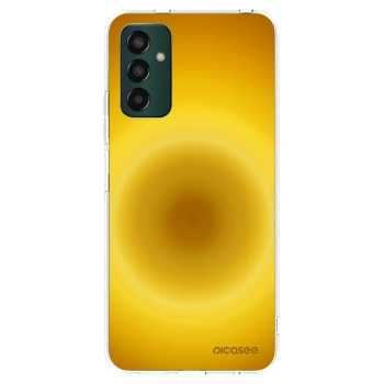 Picasee Samsung Galaxy M13 M135F Hülle - Transparentes Silikon - Solar Pulse