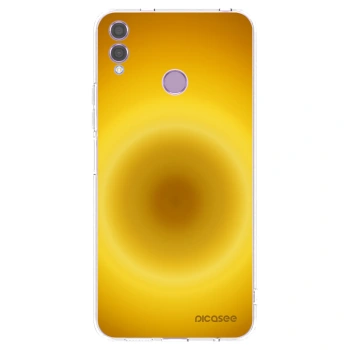 Picasee Honor 8X Hülle - Transparentes Silikon - Solar Pulse