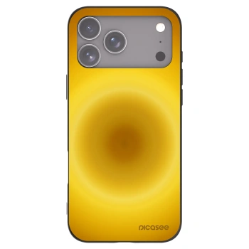 Picasee Apple iPhone 17 Pro Max Hülle - Schwarzes Silikon - Solar Pulse