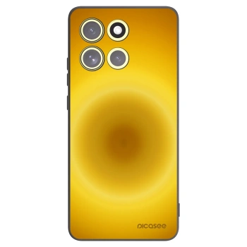 Picasee Motorola Moto G86 5G Hülle - Schwarzes Silikon - Solar Pulse