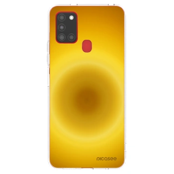 Picasee Samsung Galaxy A21s Hülle - Transparentes Silikon - Solar Pulse