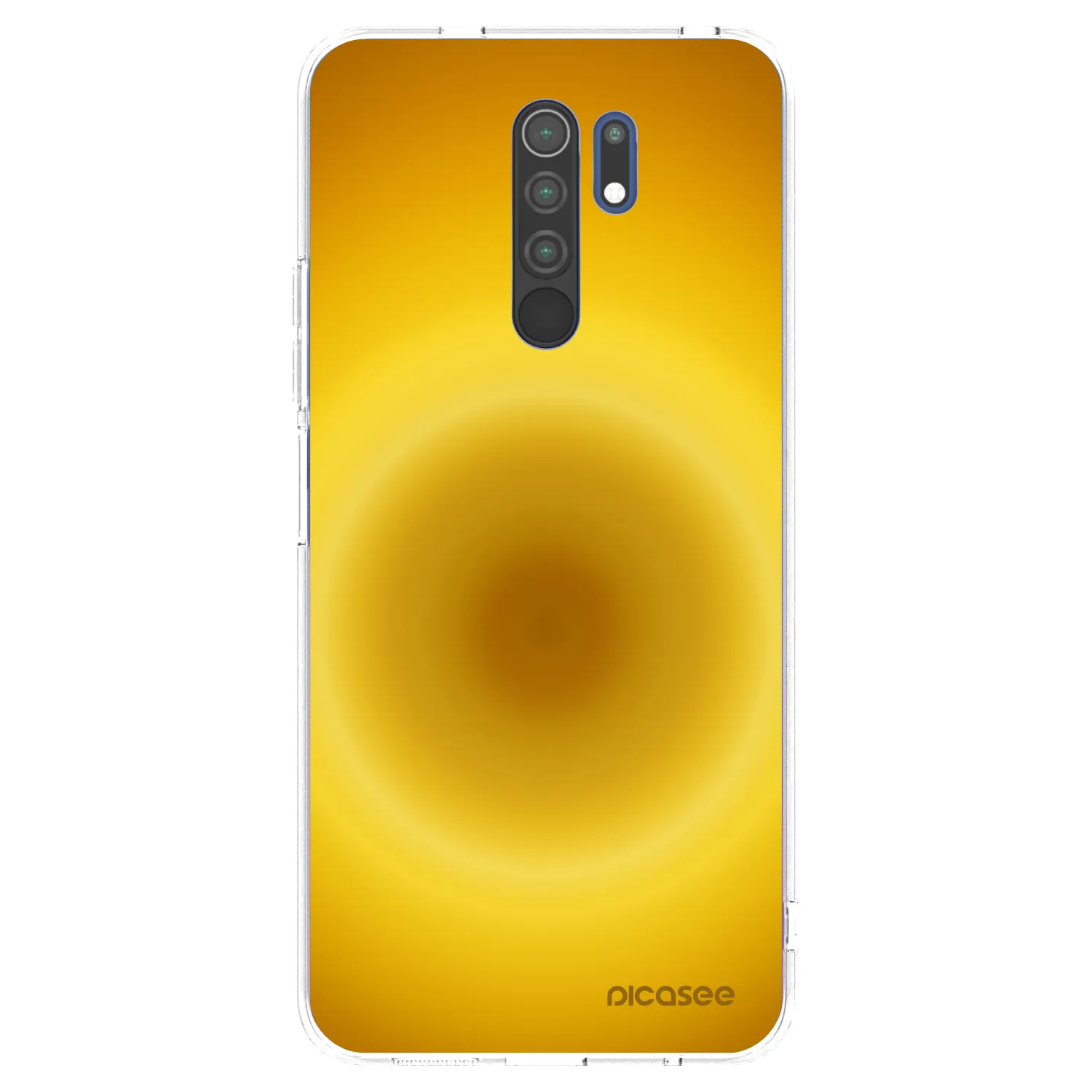Picasee Xiaomi Redmi 9 Hülle - Transparentes Silikon - Solar Pulse