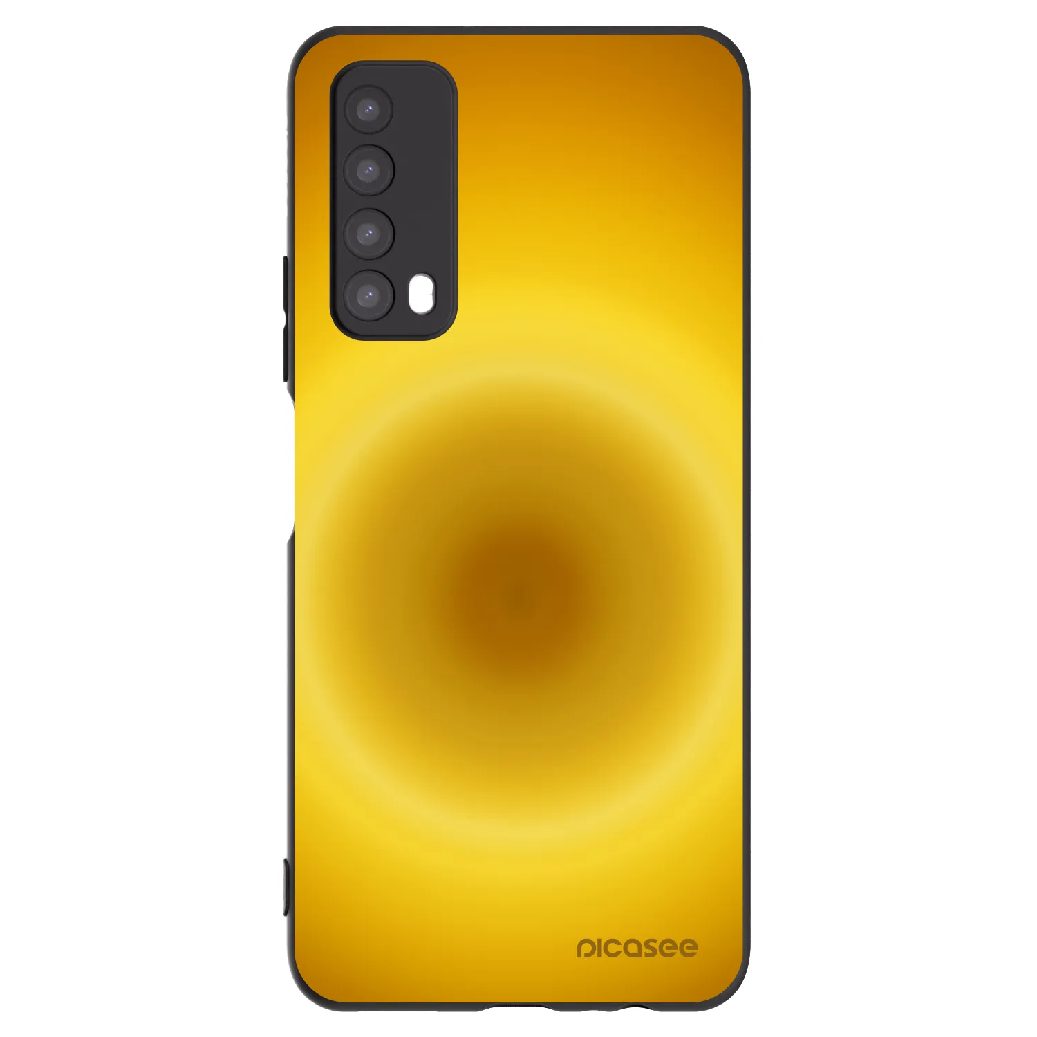 Picasee Huawei P Smart 2021 Hülle - Schwarzes Silikon - Solar Pulse