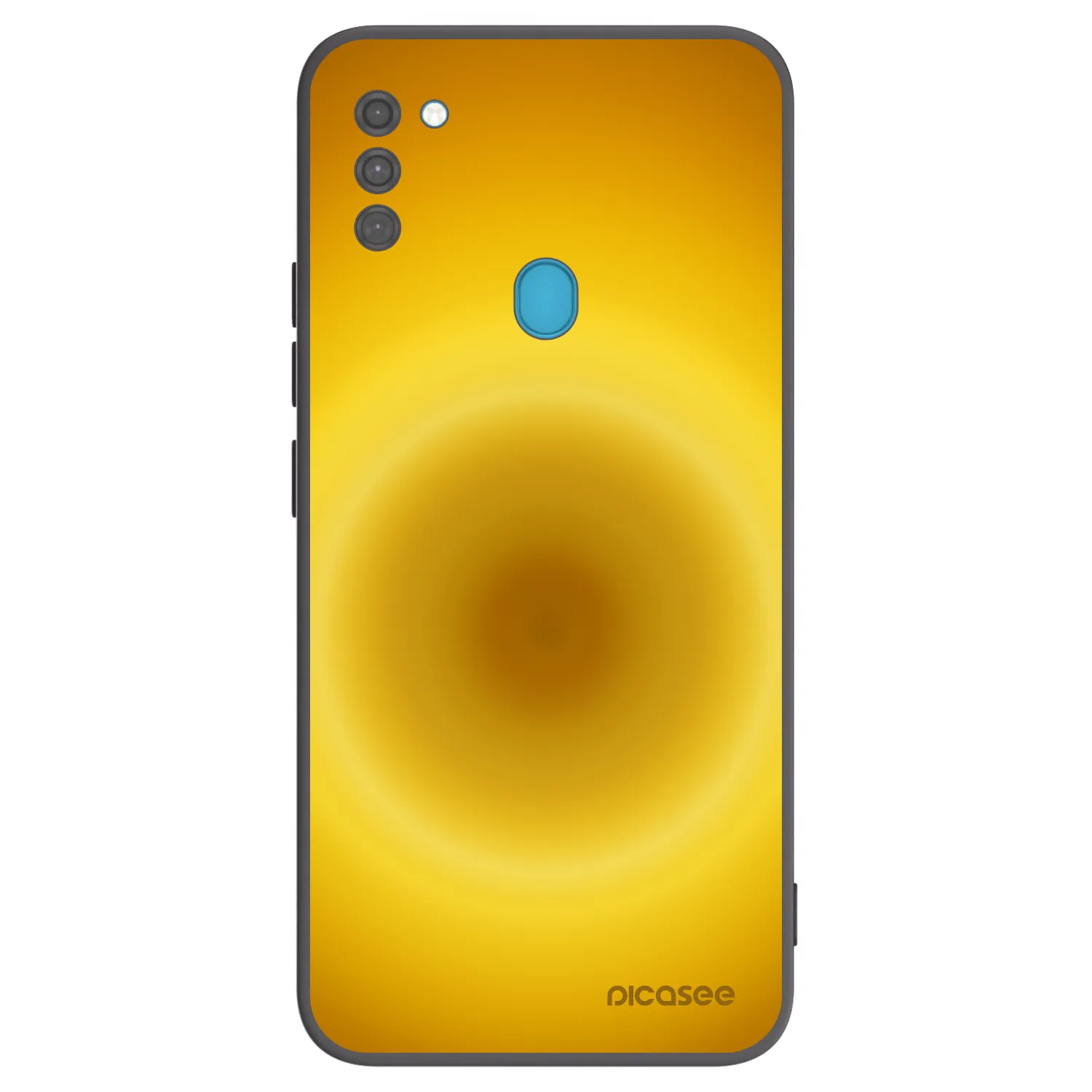 Picasee Samsung Galaxy M11 Hülle - Schwarzes Silikon - Solar Pulse