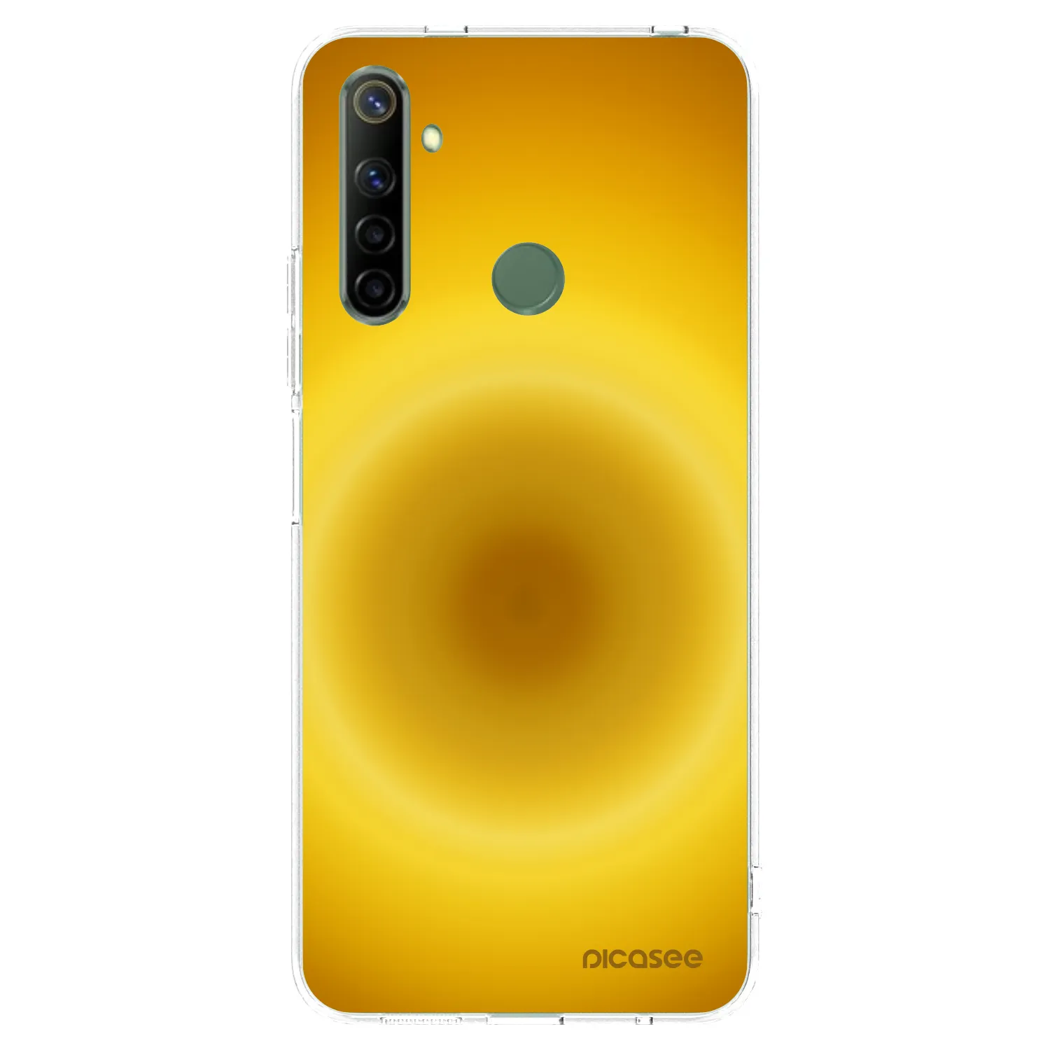 Picasee Realme 5 Hülle - Transparentes Silikon - Solar Pulse