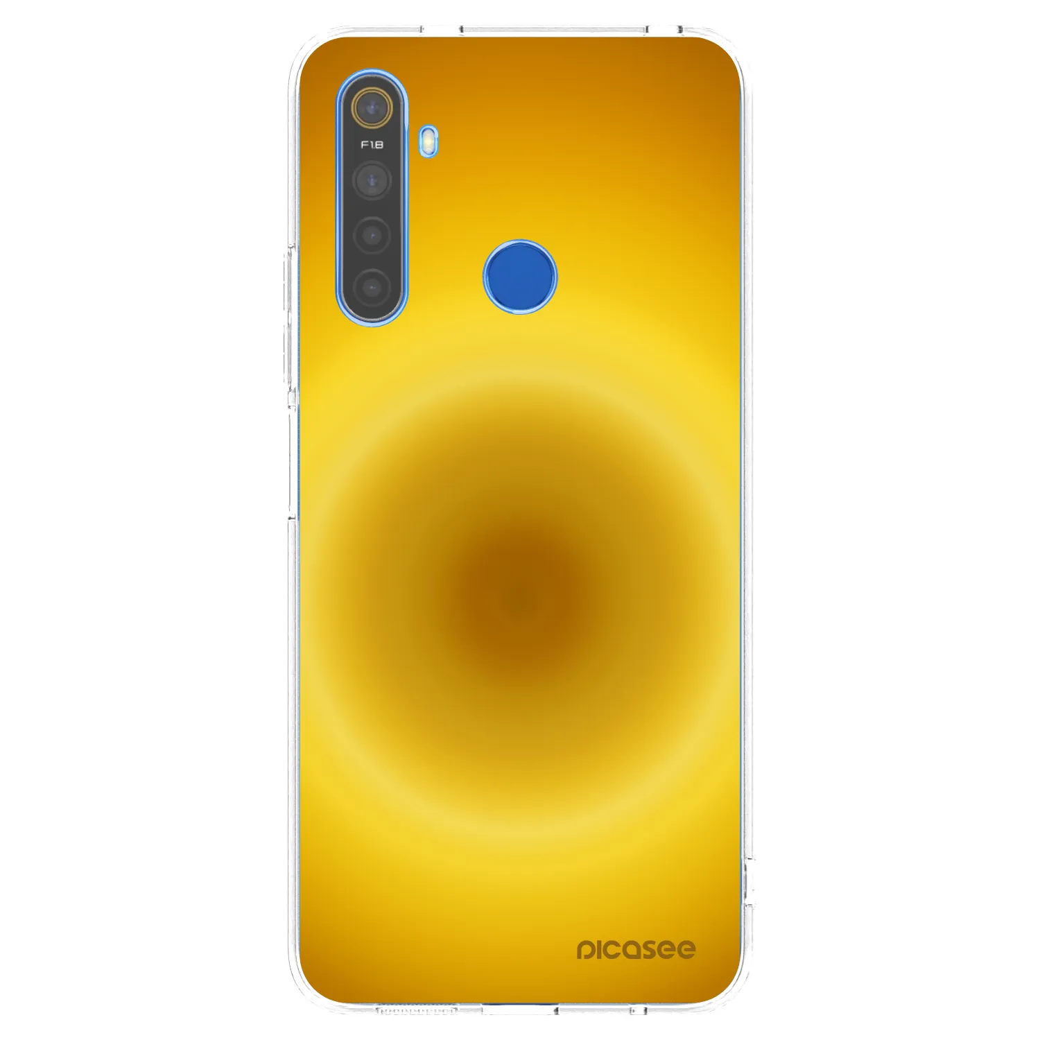Picasee Realme 5 Hülle - Transparentes Silikon - Solar Pulse