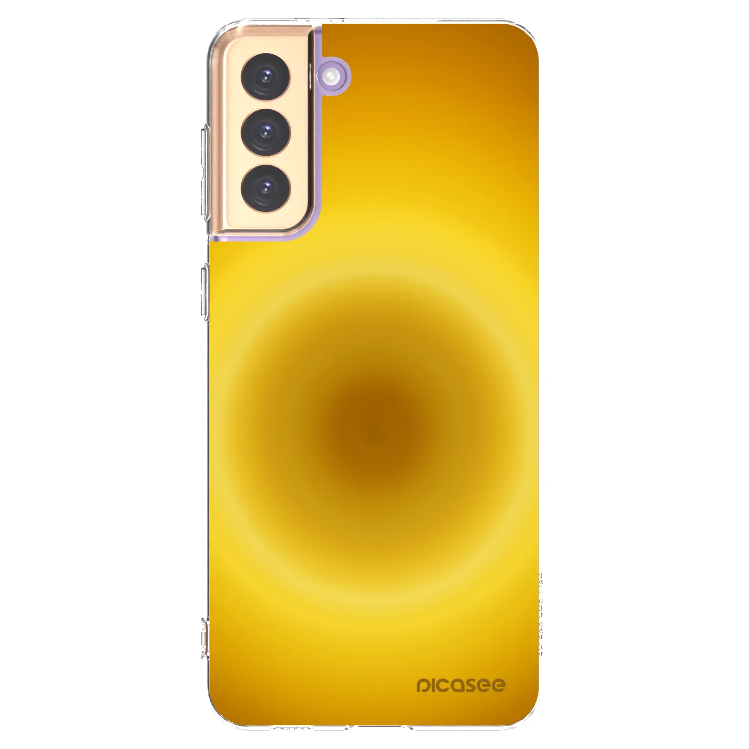 Picasee Samsung Galaxy S21+ 5G G996F Hülle - Transparentes Silikon - Solar Pulse