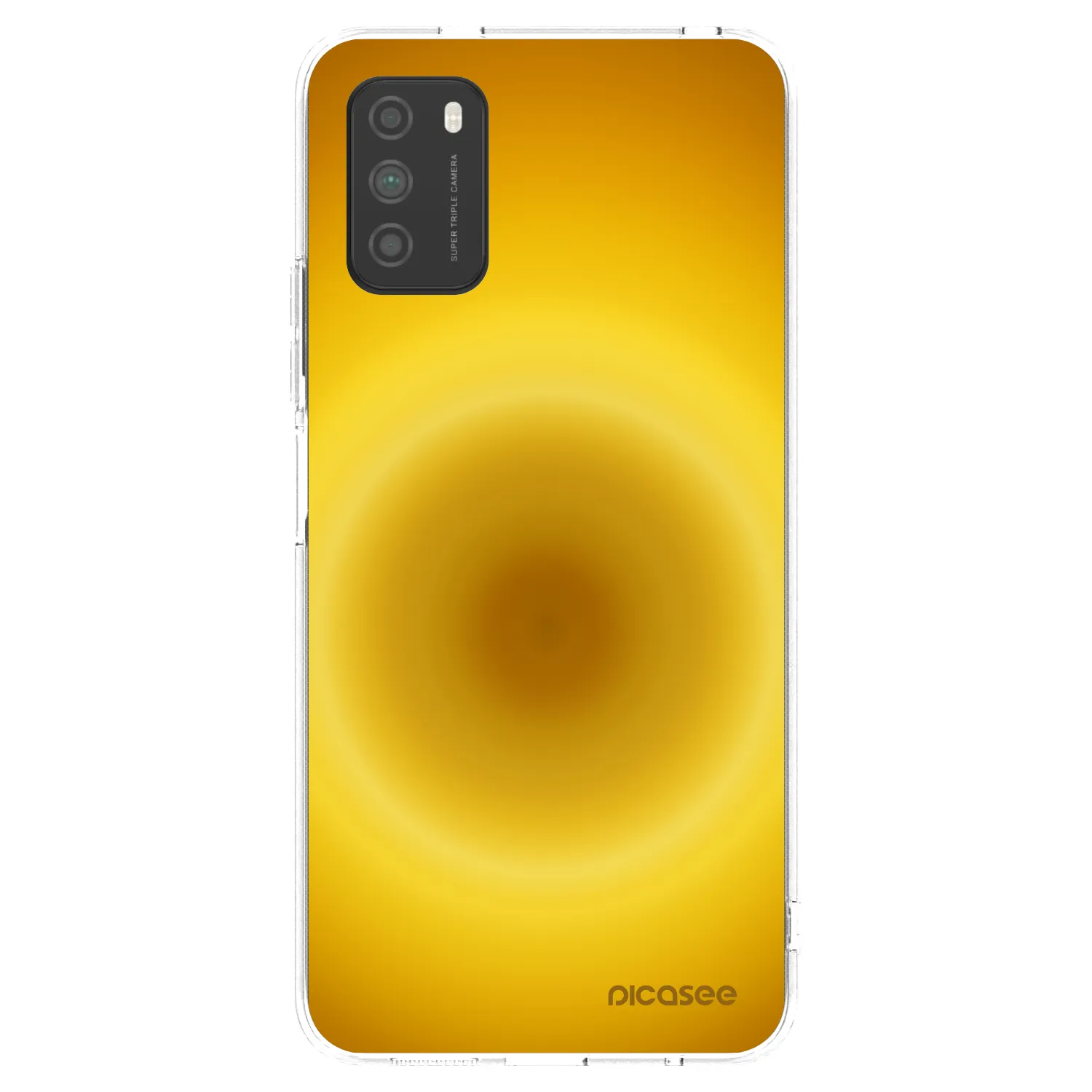 Picasee Xiaomi Poco M3 Hülle - Transparentes Silikon - Solar Pulse