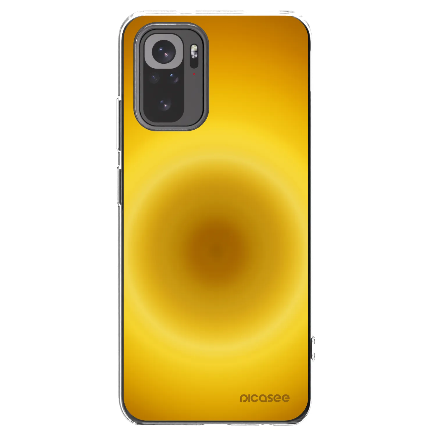 Picasee Xiaomi Redmi Note 10 Hülle - Transparentes Silikon - Solar Pulse