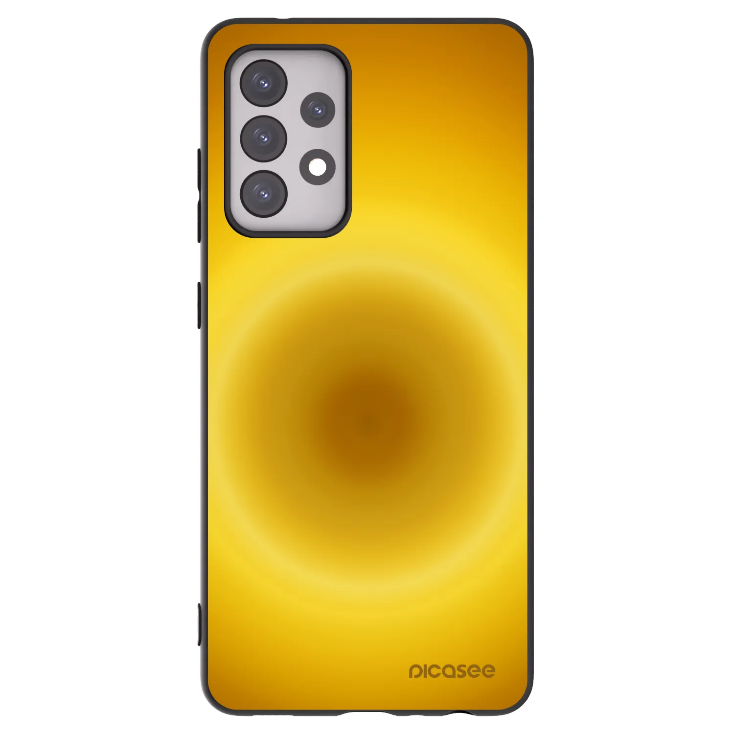 Picasee Samsung Galaxy A52 5G A525F Hülle - Schwarzes Silikon - Solar Pulse