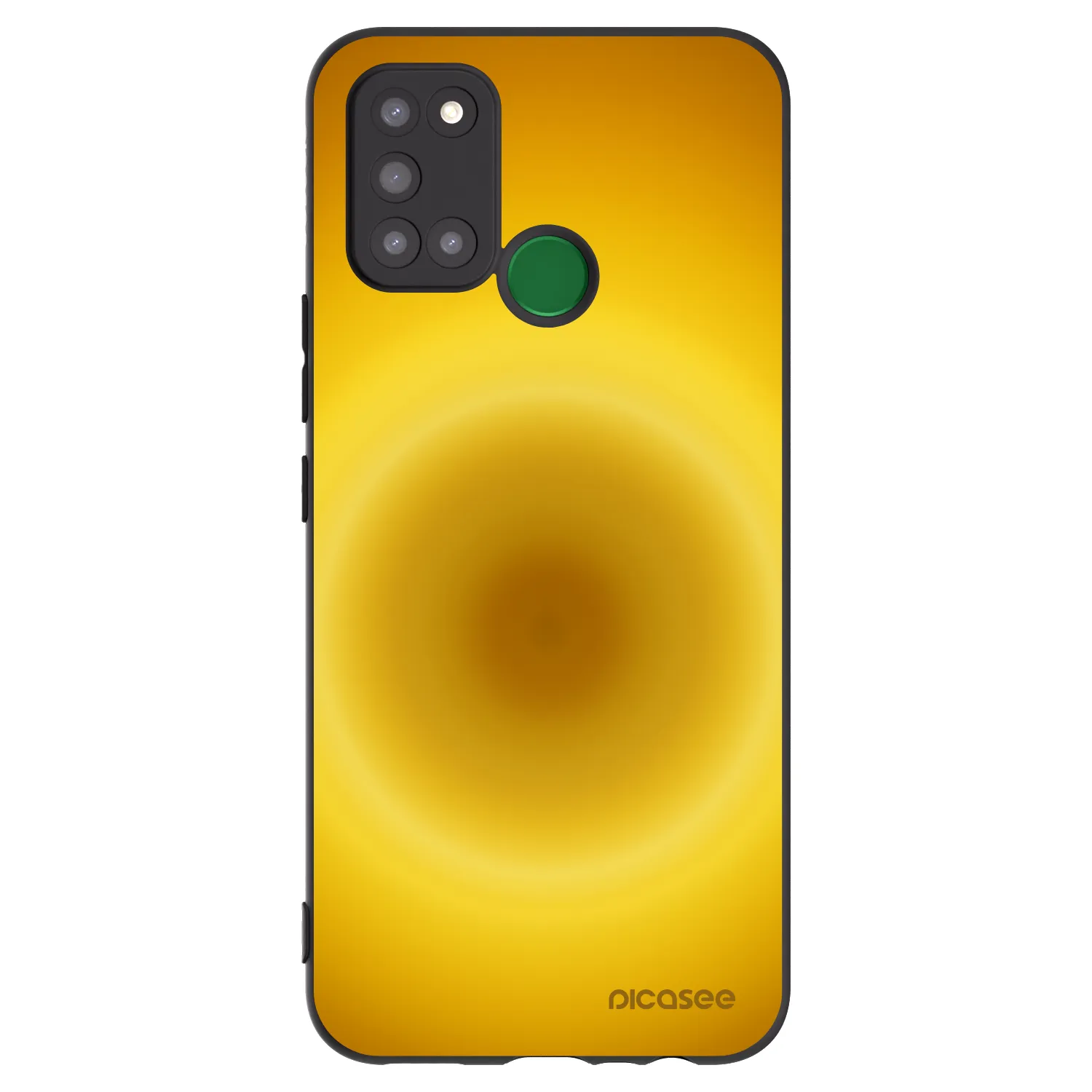 Picasee Realme 7i Hülle - Schwarzes Silikon - Solar Pulse