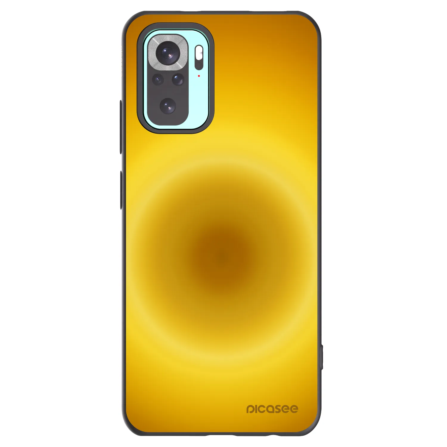 Picasee Xiaomi Redmi Note 10 Pro Hülle - Schwarzes Silikon - Solar Pulse