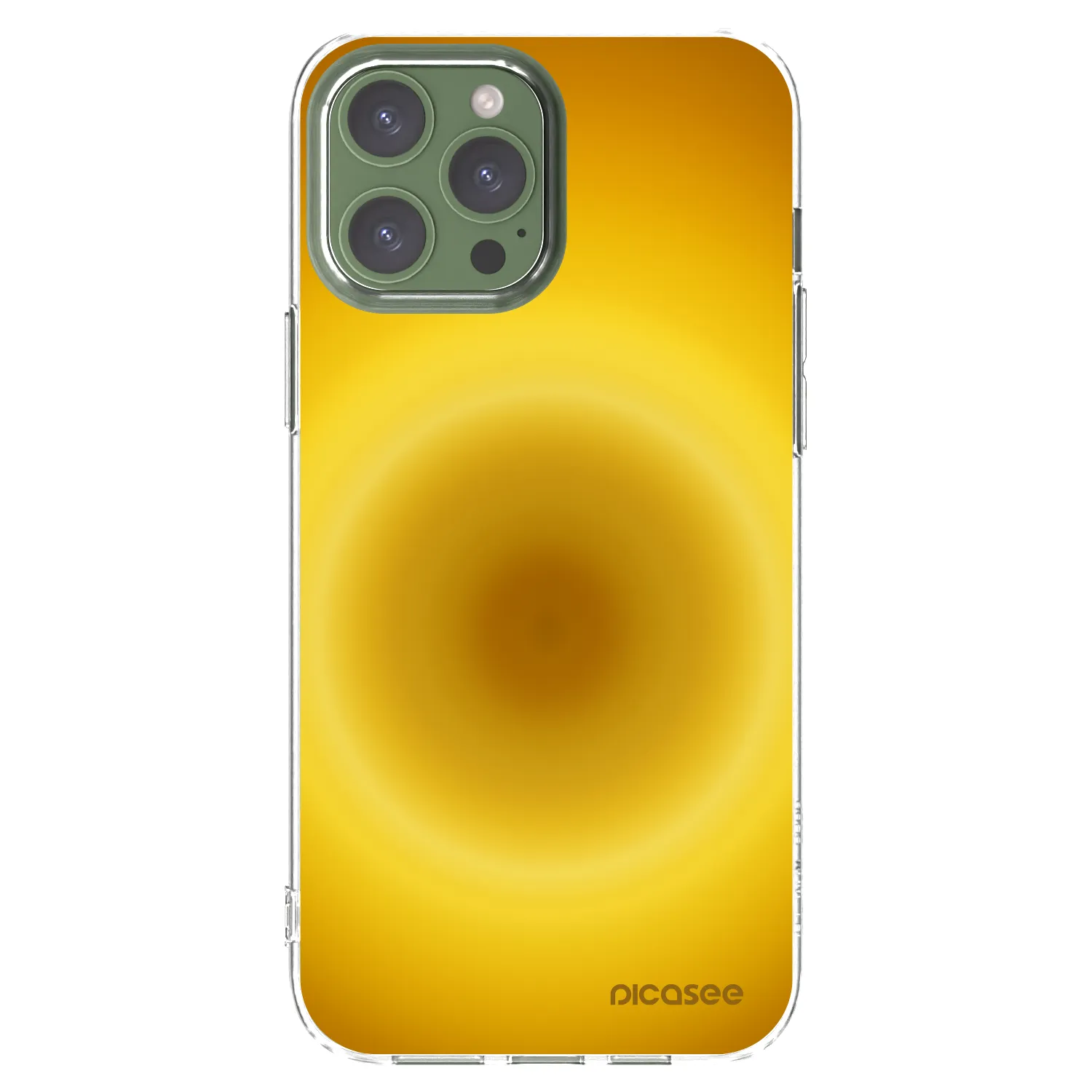 Picasee Apple iPhone 13 Pro Max Hülle - Transparentes Silikon - Solar Pulse