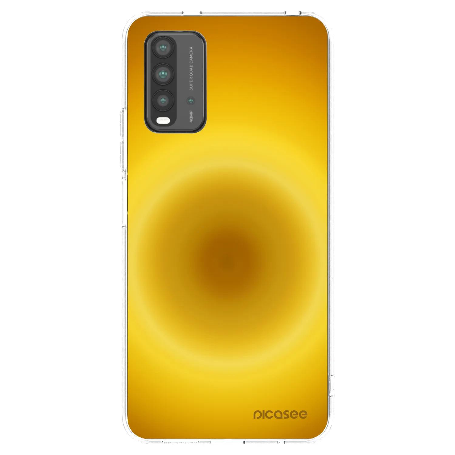 Picasee Xiaomi Redmi 9T Hülle - Transparentes Silikon - Solar Pulse