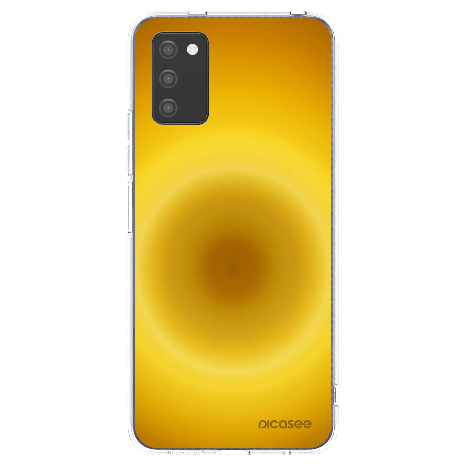 Picasee Samsung Galaxy A02s A025G Hülle - Transparentes Silikon - Solar Pulse