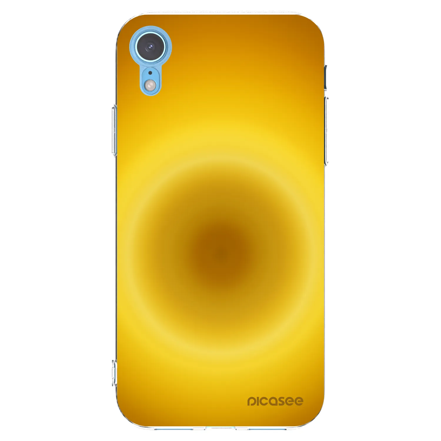 Picasee Apple iPhone XR Hülle - Transparentes Silikon - Solar Pulse