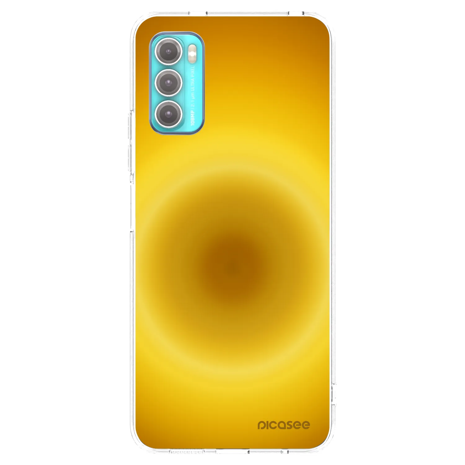 Picasee Motorola Moto G60 Hülle - Transparentes Silikon - Solar Pulse