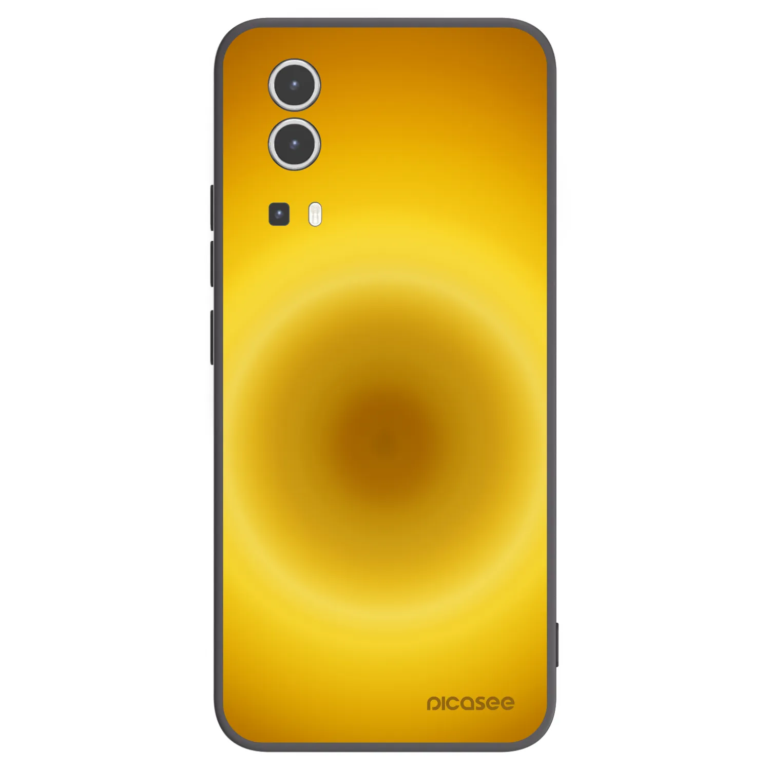 Picasee Vivo Y72 5G Hülle - Schwarzes Silikon - Solar Pulse