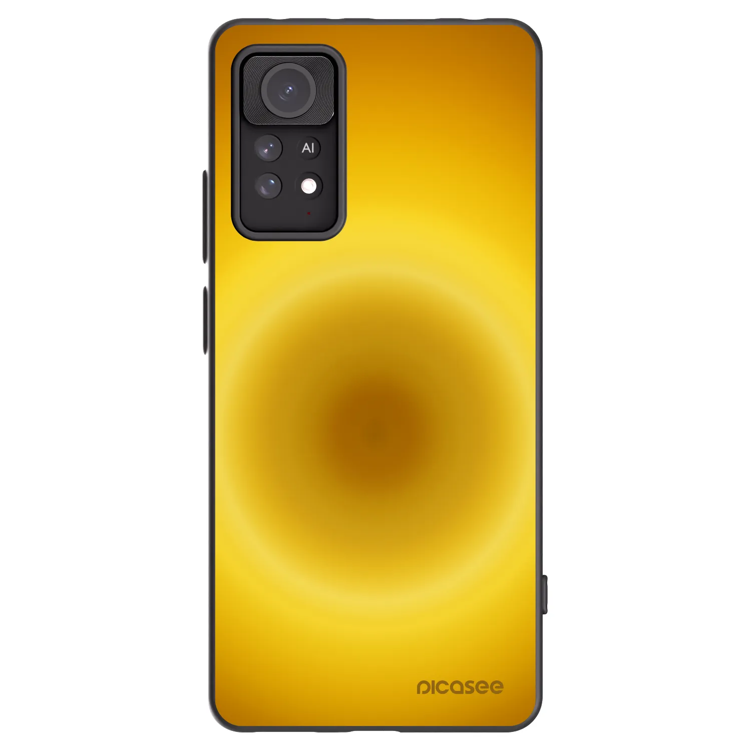 Picasee Xiaomi Redmi Note 11 Pro 5G Hülle - Schwarzes Silikon - Solar Pulse
