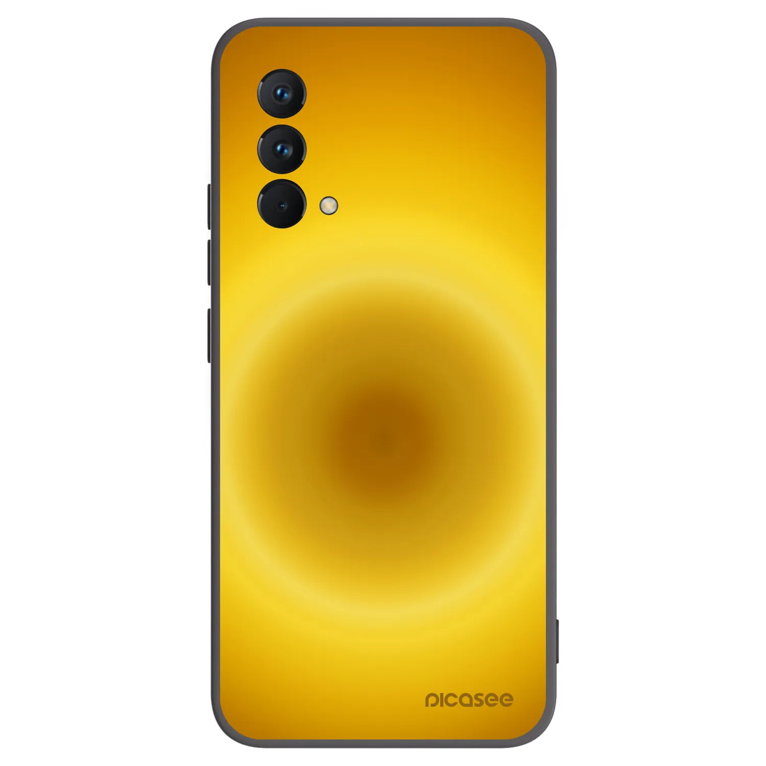 Picasee Realme GT Master Edition 5G Hülle - Schwarzes Silikon - Solar Pulse