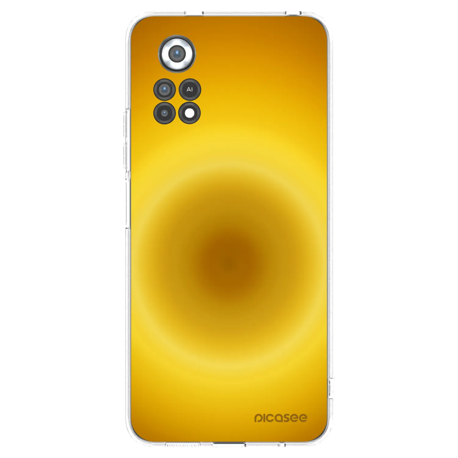 Picasee Xiaomi Poco X4 Pro 5G Hülle - Transparentes Silikon - Solar Pulse