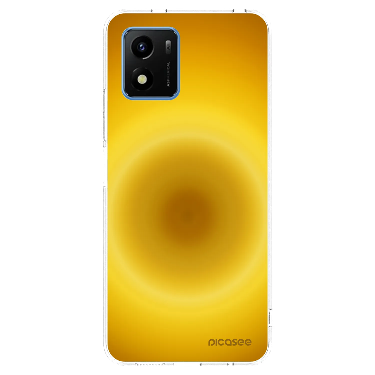 Picasee Vivo Y01 Hülle - Transparentes Silikon - Solar Pulse