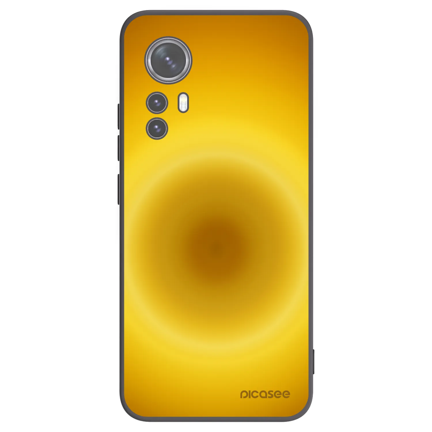 Picasee Xiaomi 12X Hülle - Schwarzes Silikon - Solar Pulse