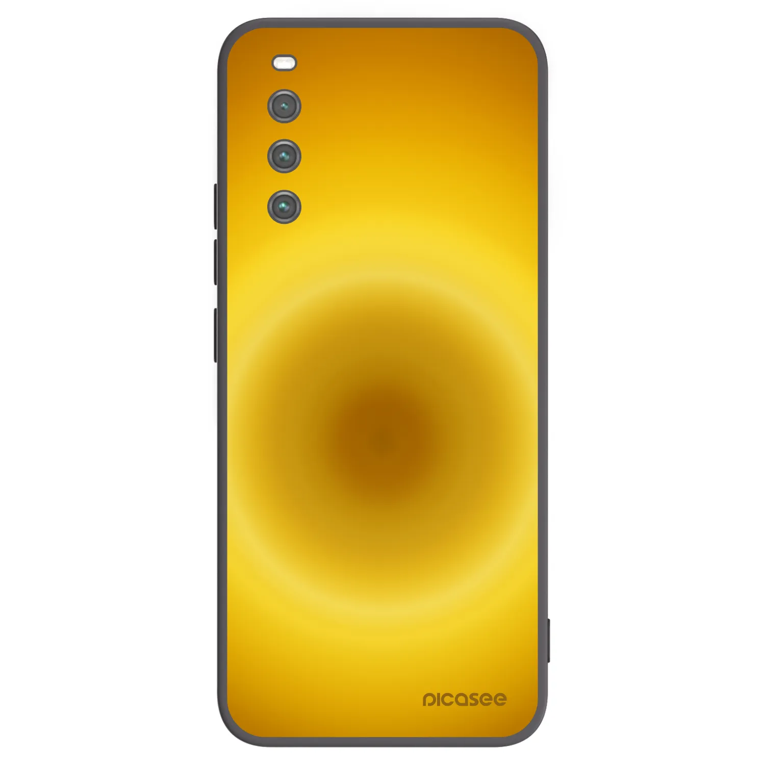 Picasee Sony Xperia 10 IV 5G Hülle - Schwarzes Silikon - Solar Pulse