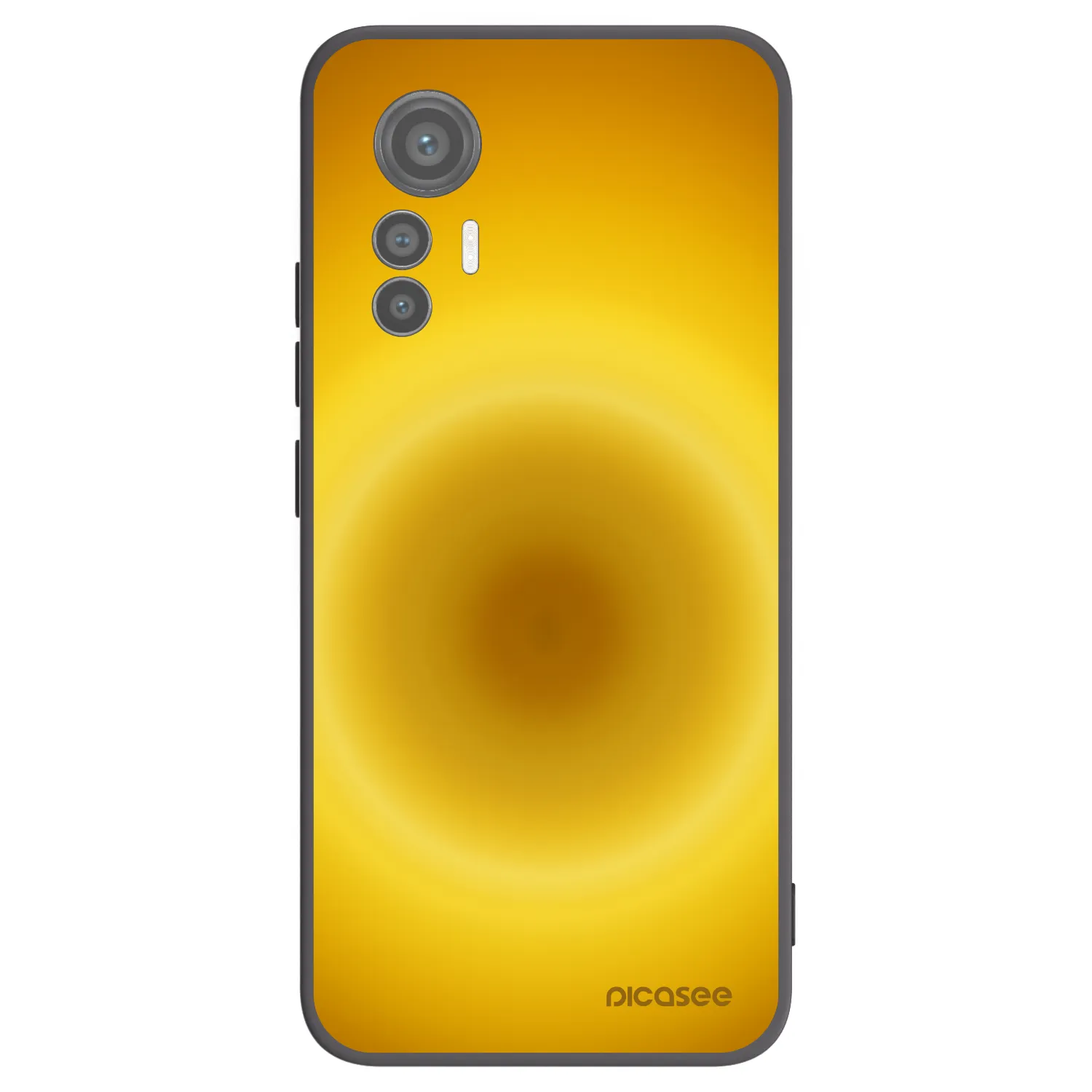 Picasee Xiaomi 12 Lite Hülle - Schwarzes Silikon - Solar Pulse