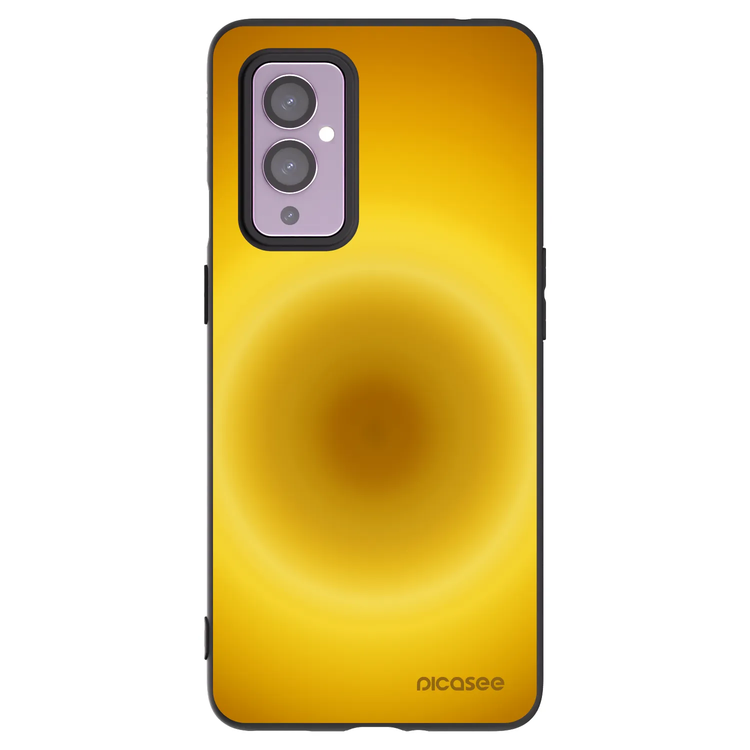 Picasee OnePlus 9 Hülle - Schwarzes Silikon - Solar Pulse