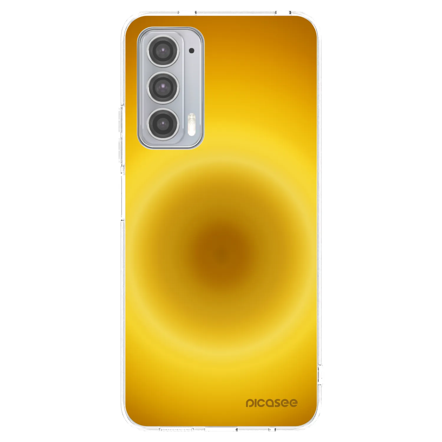 Picasee Motorola Edge 20 Hülle - Transparentes Silikon - Solar Pulse