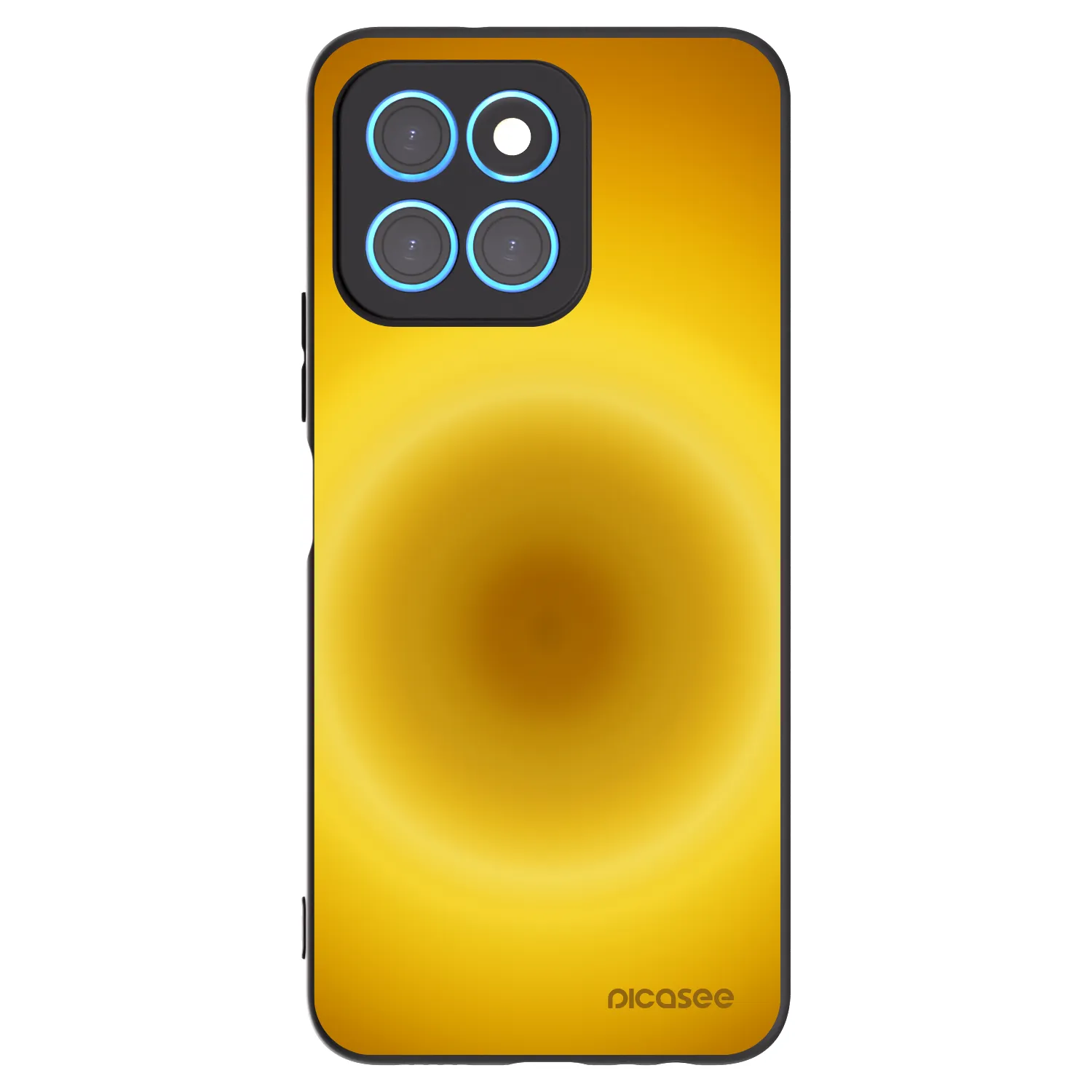 Picasee Honor X6 Hülle - Schwarzes Silikon - Solar Pulse