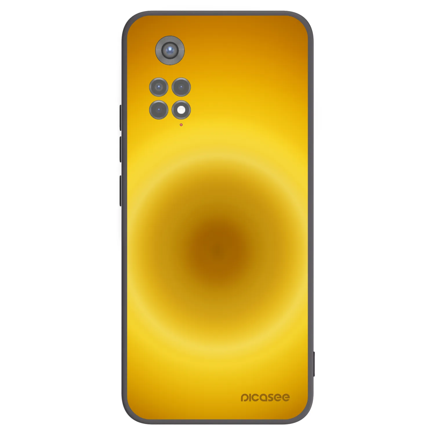 Picasee Xiaomi Redmi Note 11S 5G Hülle - Schwarzes Silikon - Solar Pulse