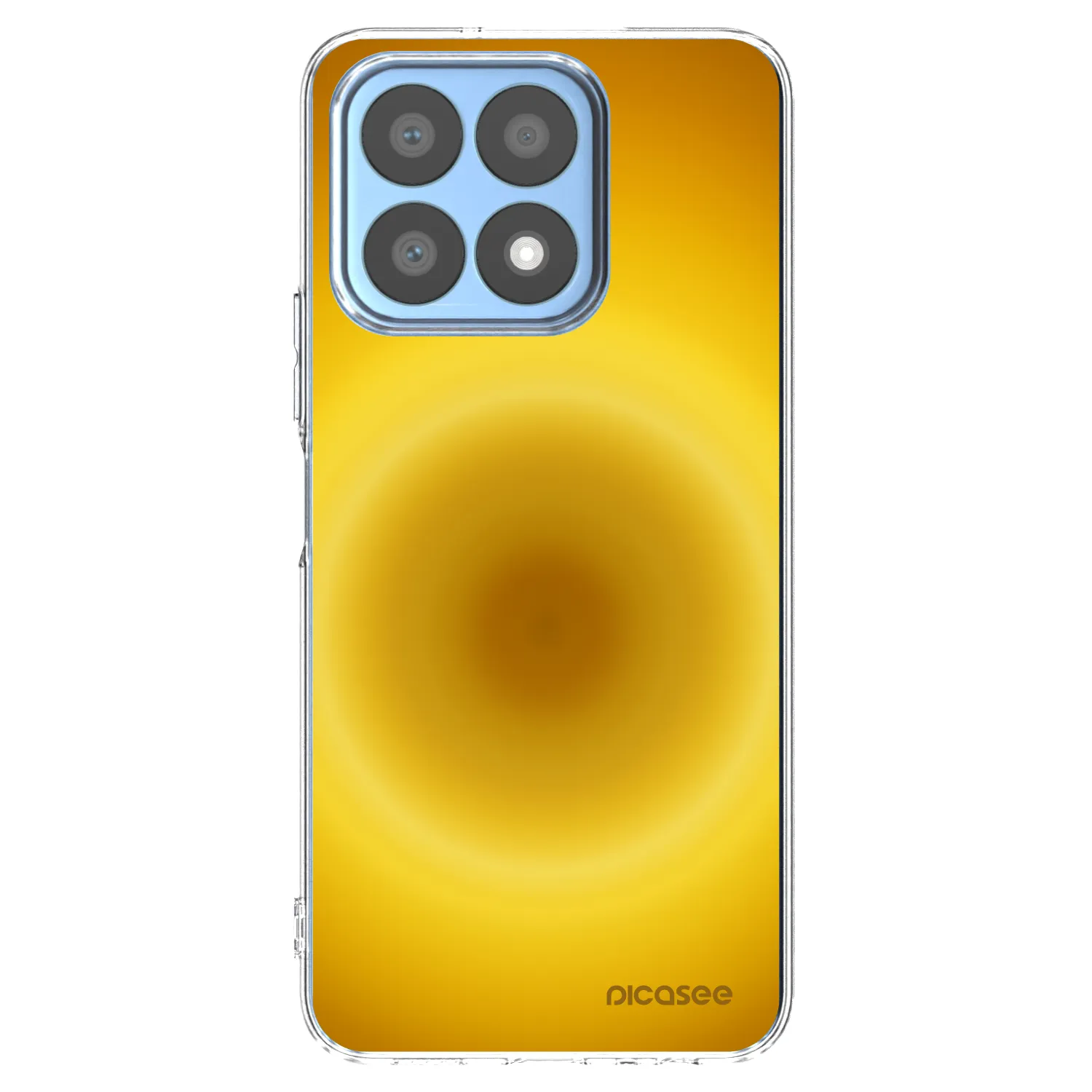 Picasee Honor X8a Hülle - Transparentes Silikon - Solar Pulse