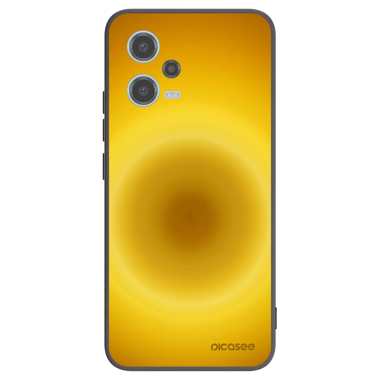Picasee Xiaomi Redmi Note 12 5G Hülle - Schwarzes Silikon - Solar Pulse