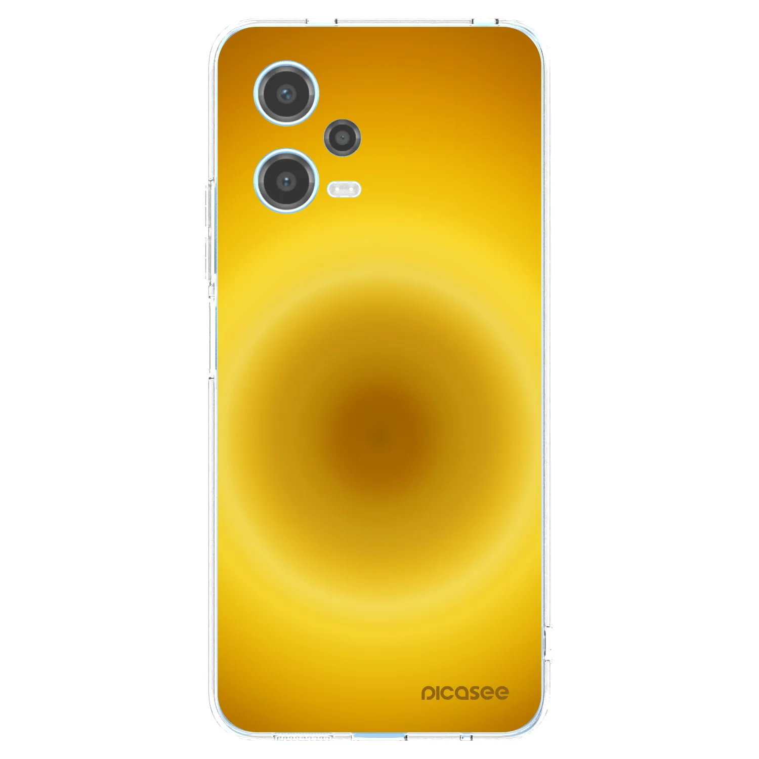 Picasee Xiaomi Redmi Note 12 5G Hülle - Transparentes Silikon - Solar Pulse