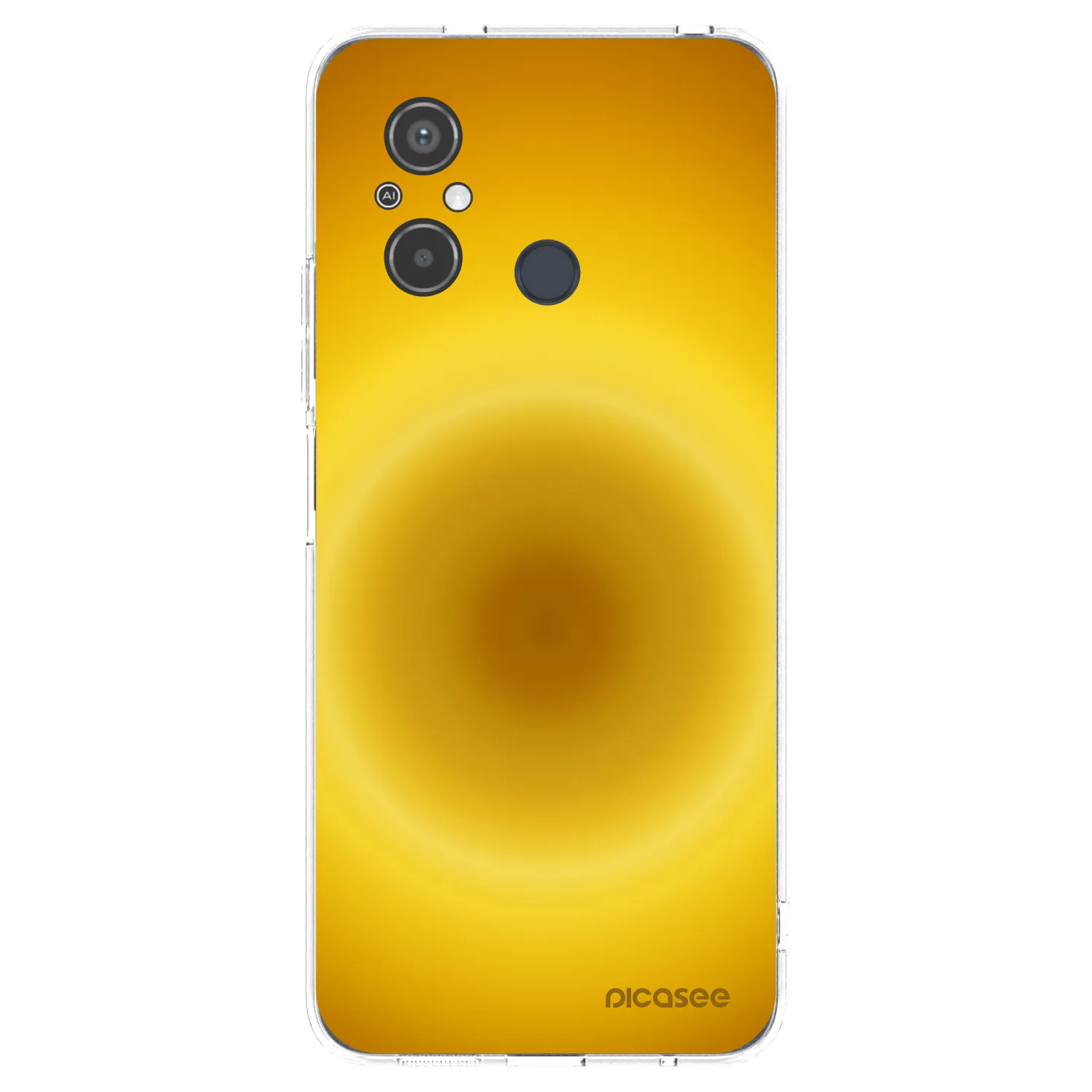 Picasee Xiaomi Redmi 12C Hülle - Transparentes Silikon - Solar Pulse