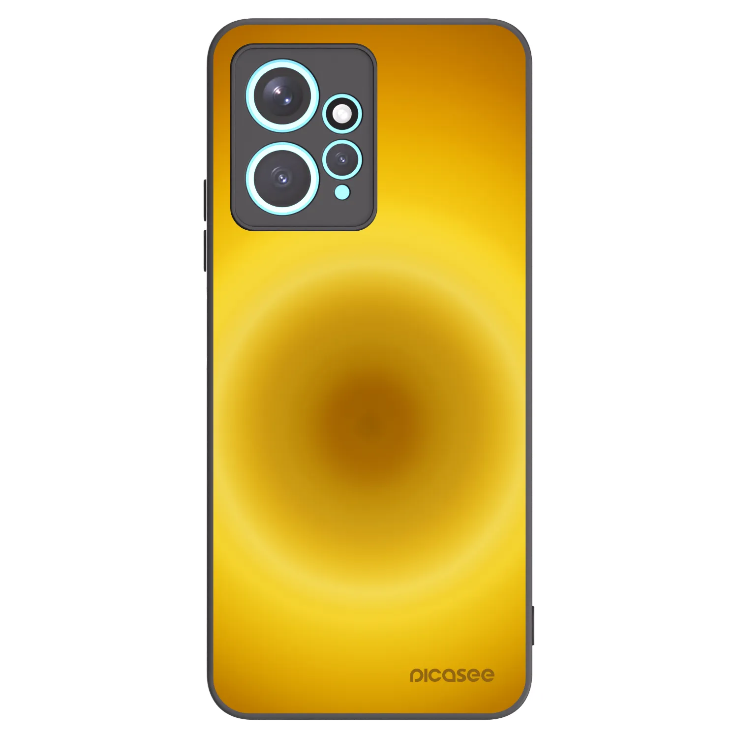 Picasee Xiaomi Redmi Note 12 4G Hülle - Schwarzes Silikon - Solar Pulse