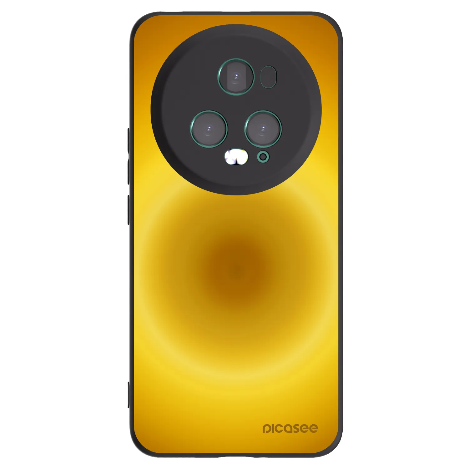 Picasee Honor Magic5 Pro Hülle - Schwarzes Silikon - Solar Pulse