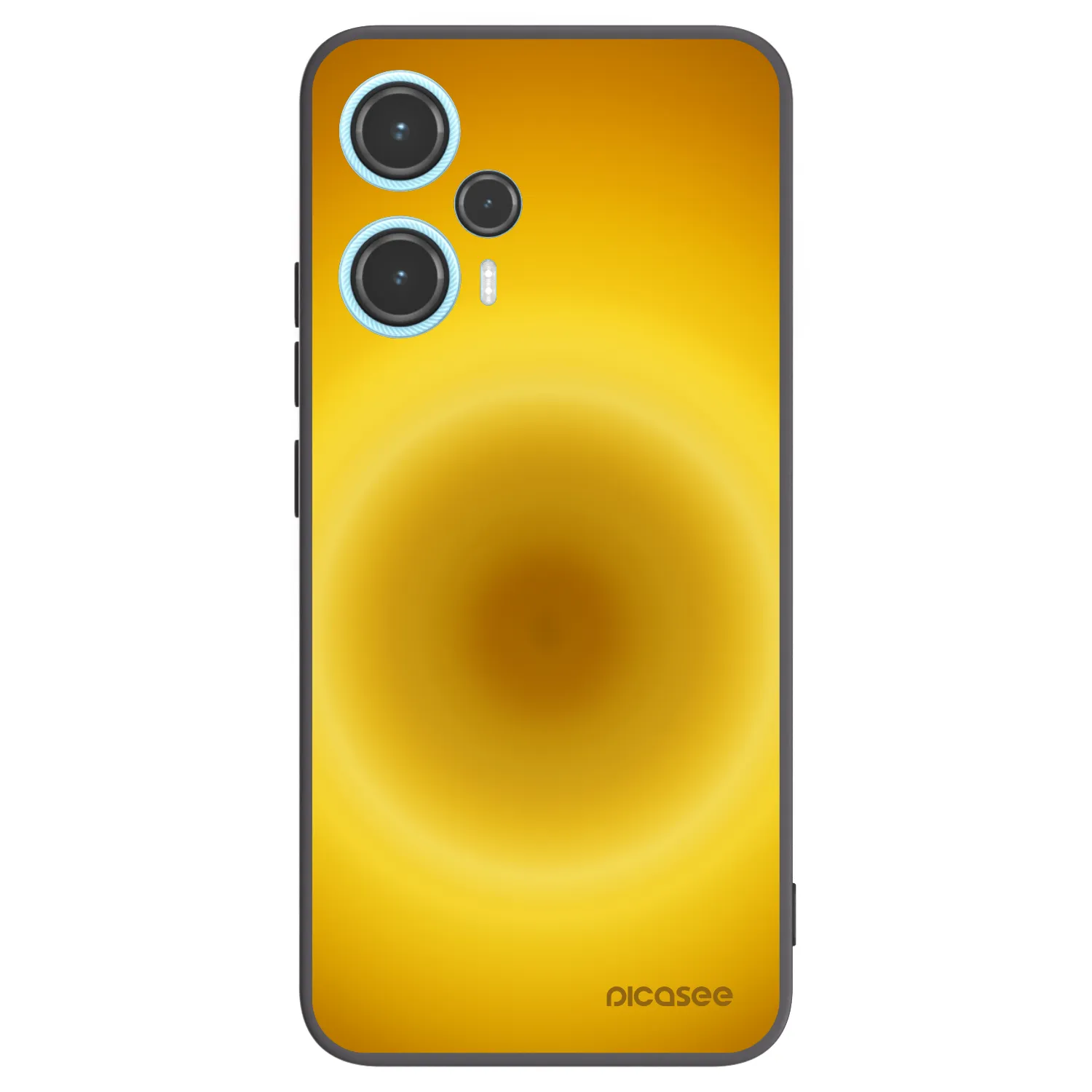 Picasee Xiaomi Poco F5 Hülle - Schwarzes Silikon - Solar Pulse
