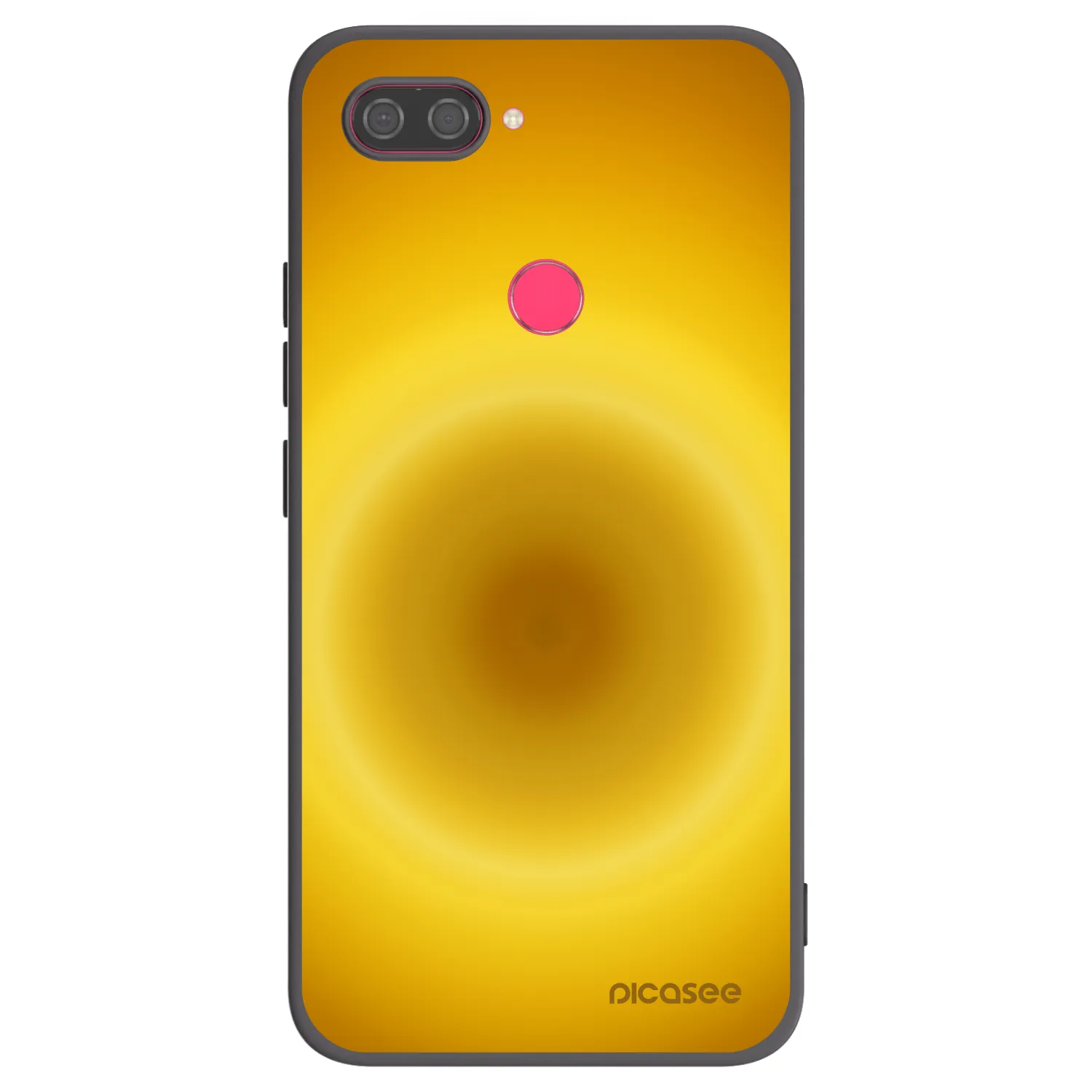 Picasee Xiaomi Mi 8 Lite Hülle - Schwarzes Silikon - Solar Pulse