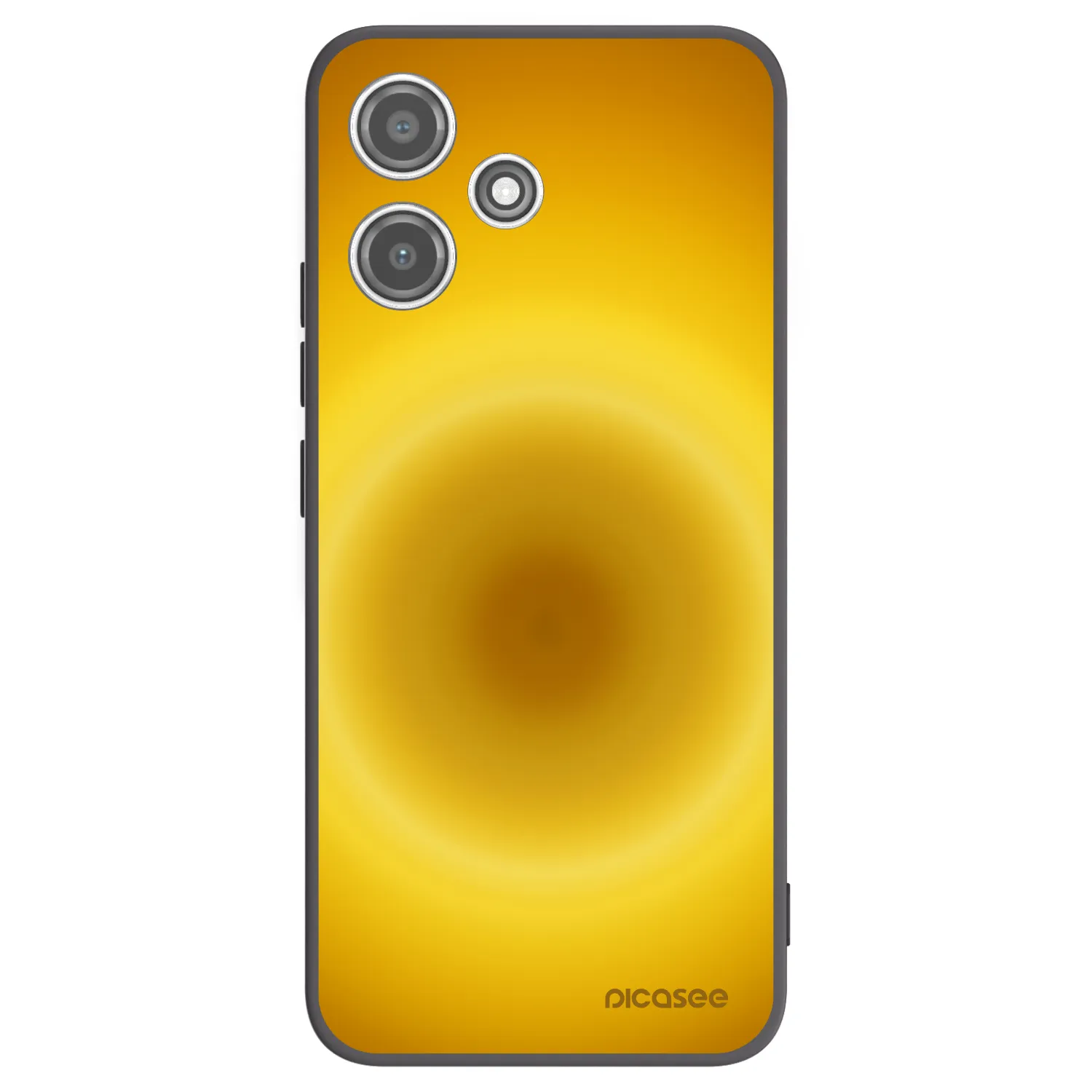 Picasee Xiaomi Redmi 12 5G Hülle - Schwarzes Silikon - Solar Pulse